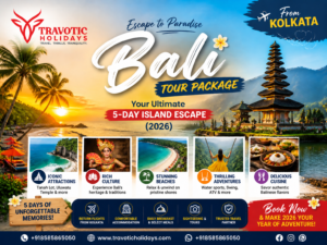 Read more about the article Bali Tour Package from Kolkata : Your Ultimate 5-Day Island Escape