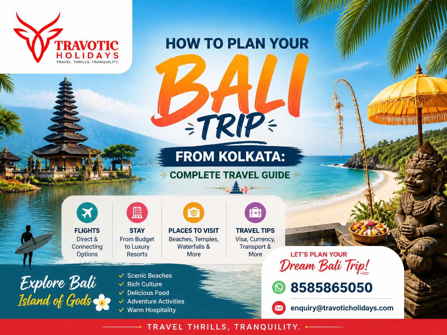 You are currently viewing How to Plan Your Bali Trip from Kolkata: Complete Travel Guide